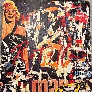 SWATCH WATCH Mimmo Rotella Marilyn Monroe set- Benegala Tiger 1994